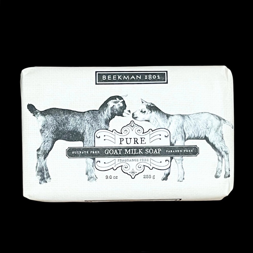 BEEKMAN 1802 SULFATE FREE PURE GOAT MILK SOAP